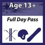 13&up package- Full day