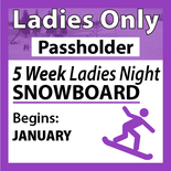 5-Week Board Program Ladies Night 18+ - Passholder