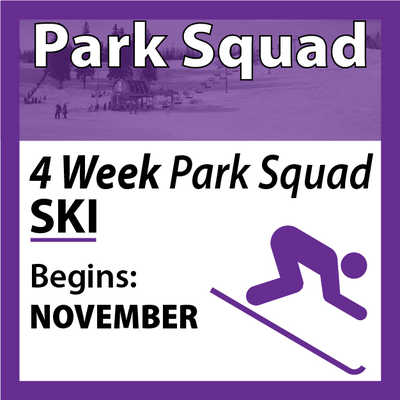 4-Week SKI Park Squad Program Ages 13-17