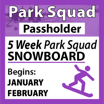5-Week Board Park Squad Program Ages 7-12 - Passholder