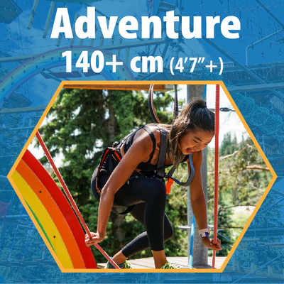 140+cm Tall | Fri-Sun & Holidays