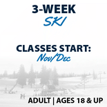 3-Week Ski Program Ages 18+