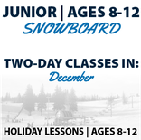 Holiday Programs Junior Ages 8-12 Board