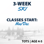 3-Week Tots 4 & 5 Programs