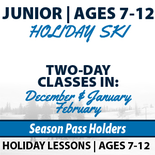 Holiday Lessons Junior 7 - 12 - Ski