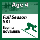 Full Season Ski Program Age 4