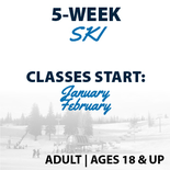 5-Week Ski Program Ages 18+