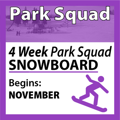 4-Week Board Park Squad Program Ages 13-17