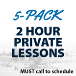 5-Pack 2-Hour Private Lesson Bundle