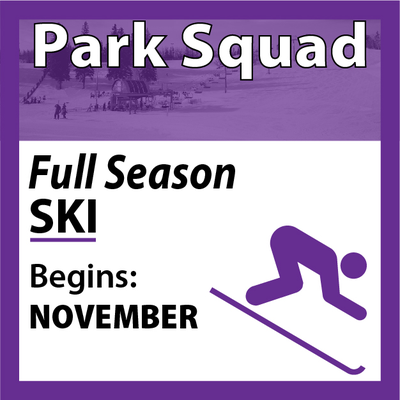 Full Season Park Ski Program Ages 7-12.