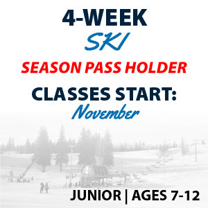4-Week SKI Program Ages 7-12 - Passholder