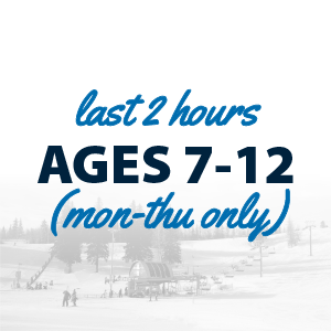 Daily Rental for Last 2 Hours for ages 7-12