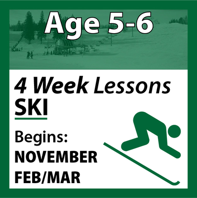 4-Week Ski Programs Ages 5-6