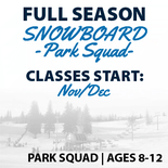Full Season Park Squad Ages 8-12 Snowboard
