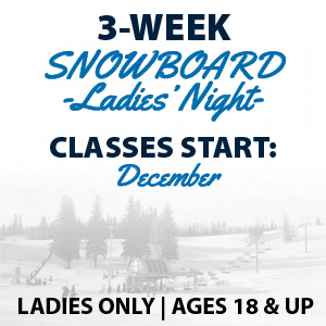 3-Week Ladies Only 18+ Board Lessons