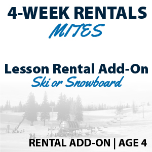 4-Week Lesson Rentals Age 4