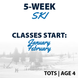 5-Week Ski Programs Age 4