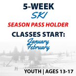 5-Week Ski Program Ages 13-17