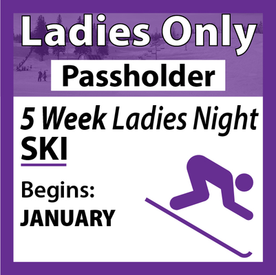 5-Week Ski Program Ladies Night Ages 18+