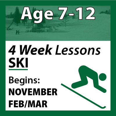 4-Week SKI Program Ages 7-12