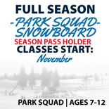 Full Season Park Board Program Ages 7-12 - Passholder