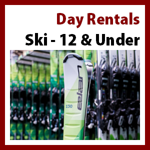 12 & Under Ski Rental Package