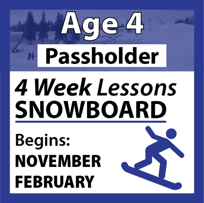 4-Week Board Programs Age 4 - Passholder