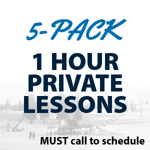 5-Pack 1 Hour Private Lesson Bundle
