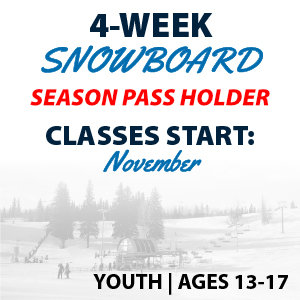 4-Week Youth Board Program Age 13-17 - Passholder