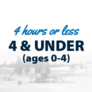 4 & Under Package - 4 hrs