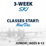 3-Week Ski Programs Ages 8-12