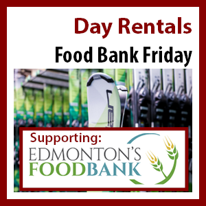 Food Bank Friday Rental Package Starts at 3pm - 3hours