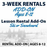 3-Week Lessons Rentals for Ages 8-12
