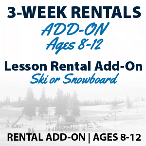 3-Week Lessons Rentals for Ages 8-12