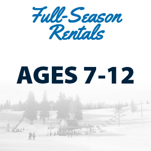 Seasonal Rentals for Ages 7-12