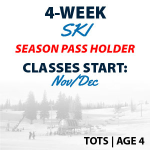 4-Week Ski Programs Age 4 - Passholder