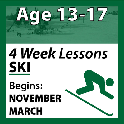 4-Week SKI Program Ages 13-17