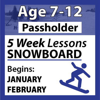 5-Week Board Program Ages 7-12 - Passholder