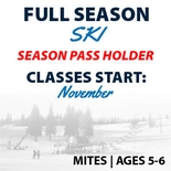 Full Season Ski Program Ages 5-6 - Passholder