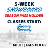 5-Week Board Program Ages 18+ - Passholder