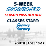 5-Week Board Program Ages 13-17 - Passholder