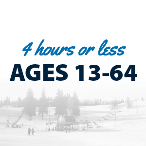 Lift Ticket - 13 Years Old & Over