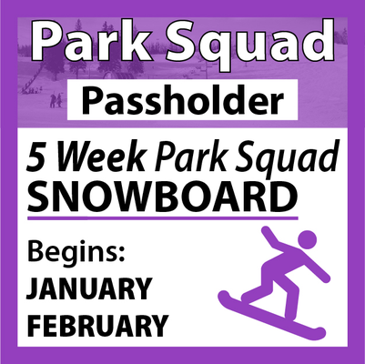 5-Week Board Park Squad Program Ages 13-17 - Passholder
