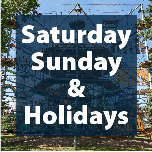 Aerial Park Tickets  Saturday Sunday & Holidays